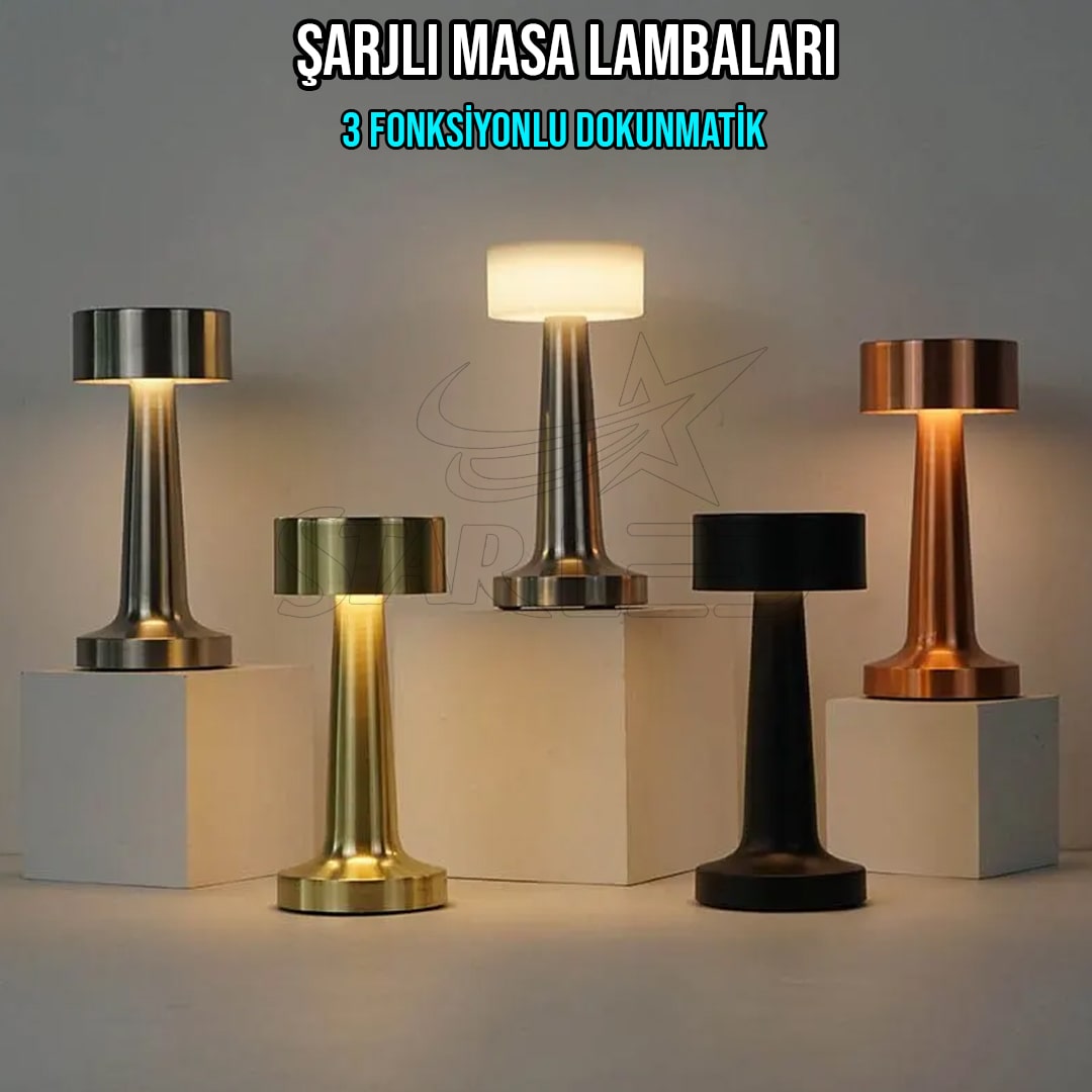 Şarjlı Masa Lambları Modelleri ve Fiyatları